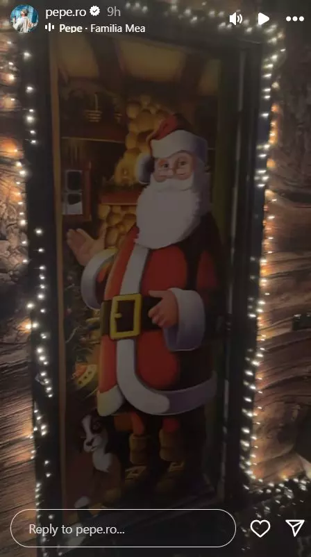 Cum arată sufrageria lui Pepe de Crăciun  (8)
