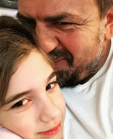 Horia Brenciu si fiica