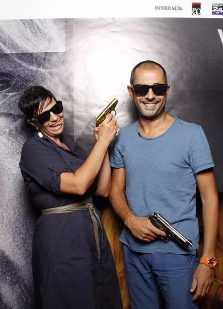 Andrei Nourescu si Barbara Lombardi