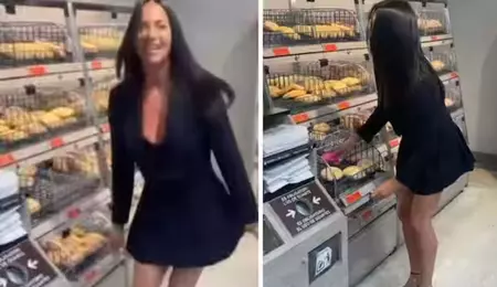 O influenceriță este criticată pentru că și-a dat jos lenjeria și a lăsat-o în locuri publice