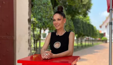 Imagini emoționante cu Irina Fodor și tatăl ei, în curtea casei părintești. Dezvăluirea făcută de vedetă. „La mulți ani, tati!”