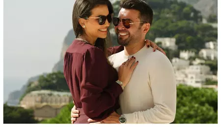 Imaginile rare cu Adrian Mutu și Sandra care au cucerit internetul. Gestul romantic făcut de fostul fotbalist, în plină stradă