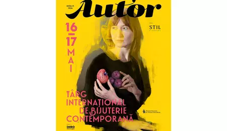 AUTOR 2026 aduce bijuteria contemporană la Muzeul Național de Istorie: de ce merită să ajungi pe 16 și 17 mai la unul dintre cele mai speciale evenimente din București