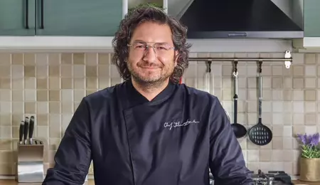 Imagini din casa lui Florin Dumitrescu. Chef-ul și-a amenajat o bucătărie semiprofesională