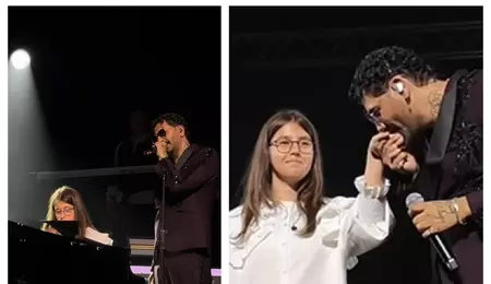Connect-R și fiica lui, Maya, prima dată împreună pe scenă. Artistul nu și-a putut ascunde mândria: „Fata mea!”