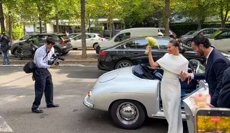 Thylane Blondeau s-a căsătorit! „Cea mai frumoasă fată din lume”, apariție de o eleganță absolută la cununia civilă din Paris