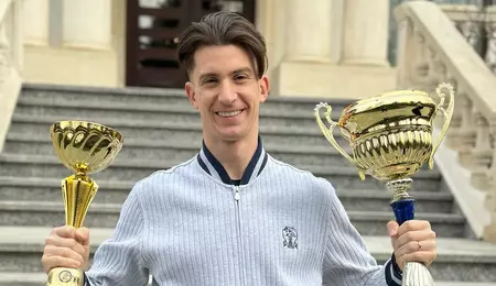 Rareș Cojoc, în tandrețuri cu noua iubită. Campionul la dans sportiv este mai fericit ca niciodată, după divorțul de Andreea Popescu
