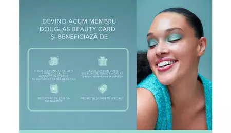 DOUGLAS România lansează noul Beauty Card, una dintre cele mai performante platforme de fidelizare din industria europeană de beauty