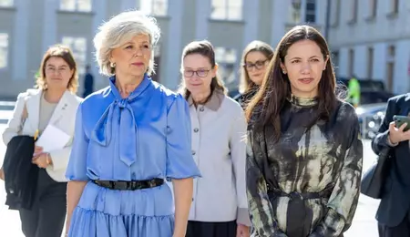 Mirabela Grădinaru, gest neașteptat în delegația de la Praga. Cum a fost surprinsă partenera președintelui Nicușor Dan