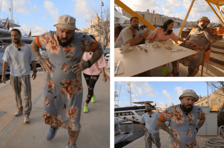 Ce s-a întâmplat aseară, 13 ianuarie, la Power Couple. Cătălin Zmărăndescu a înjurat și a rupt o balustradă de durere la proba "durerile nașterii": "Nu puteam să respir"