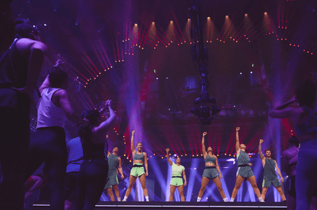 Cristina Constantinescu este primul trainer din România prezent pe scena globală Les Mills