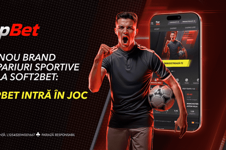 TopBet intră în joc: Noul brand de pariuri sportive marca Soft2Bet din România