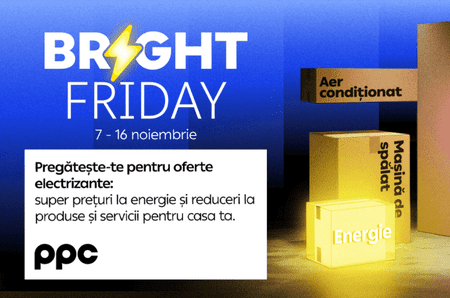 PPC Energie vine cu „Bright Friday”, campania cu superprețuri la energie