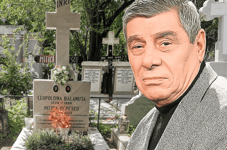 Mitică Popescu a adorat-o pe Leopoldina Bălănuță: „Ne făcea plăcere să ne întâlnim doar noi.” Ce scrie pe mormântul lor
