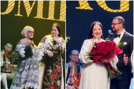 Maria Dragomiroiu, în lacrimi pe scena Sălii Palatului. Ce a povestit despre mătușa ei căreia îi datorează cariera: ”Era femeie de serviciu la liceul Caragiale. Împărțea cu mine fiecare bucățică de sandviș”