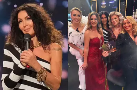 Cât costă rochia purtată de Mihaela Rădulescu la PRO TV. Prețul ținutei alb-negru nu este pentru orice buzunar