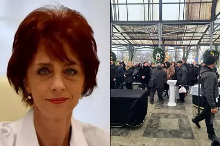 Flavia Groșan, înmormântare cu peste 150 persoane. Diana Șoșoacă a fost prezentă la ceremonia funerară și a cerut o săptămână de doliu național pentru medic