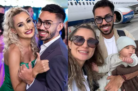 De ce Armin Nicoară și Claudia Puican vor merge separat în luna de miere: „Claudia o să plece în Dubai, eu în Punta Cana cu nașa. Nu lăsăm copilul singur”