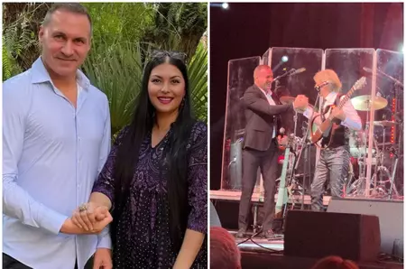 Alin Oprea, declarație de dragoste pentru soția lui pe scenă. Ce i-a transmis în fața a sute de spectatori: "Medana e îngerul meu păzitor, omul care m-a readus în lumina reflectoarelor"