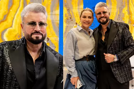 Cătălin Botezatu, în centrul atenției la un eveniment de modă: „Moda este o formă de artă pe care o porți”/ Cum s-a fotografiat alături de Adina Buzatu