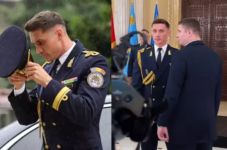 Ionuț, ofițerul SPP care îl păzește pe Nicușor Dan, vedetă și la parada militară de 1 Decembrie. Cum a apărut lângă președinte