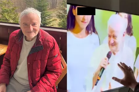 Irinel Columbeanu și-a schimbat religia și s-a botezat, la 68 de ani. Un videoclip îl surprinde la biserică, îmbrăcat în alb: „Vreau să îl urmez în credință pe Domnul Iisus Hristos”