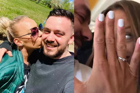 Ionuț și Larisa de la Casa Iubirii s-au logodit. Cererea în căsătorie a avut loc în avion: „A zis DA!”