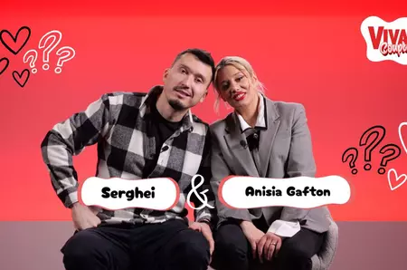 Anisia Gafton şi Serghei, dezvăluiri neștiute despre relația lor, la VIVA! Couple: „Eu mă uit mai mult în telefonul ei. E și greu de urmărit, că e haos în telefon”