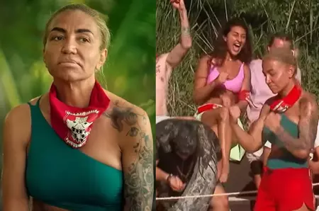 Larisa Uță, scandal la Survivor după ce a făcut un gest rușinos. Adrian Kaan: „Ai fost agresivă în joc și mi-ai făcut un semn pe care nu pot să îl reproduc”