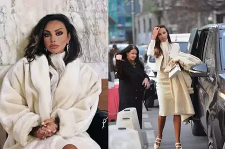 Imagini rare cu mama Mădălinei Ghenea. Constanța i-a fost alături fiicei sale la tribunalul din Milano, în procesul împotriva persoanei care a hărțuit-o