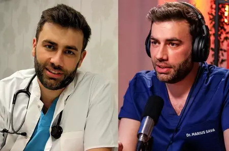 Cine este medicul Marius Sava. În copilărie, a fost la un pas de moarte din cauza unei duble pneumonii: "Poate Dumnezeu a avut un plan cu mine. A fost o minune"