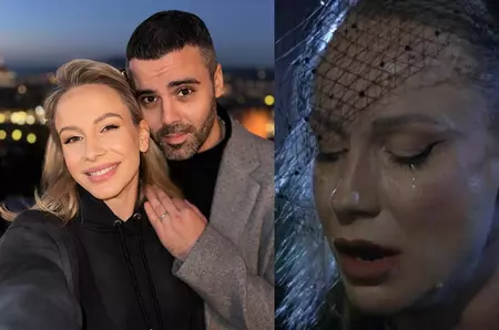 Sandra Izbașa a plâns necontrolat când a citit o scrisoare de la soțul ei, Răzvan Bănică, la Power Couple: „Ochii tăi blânzi, zâmbetul jucăuș, îmbrățișările care cuprind infinitul!”