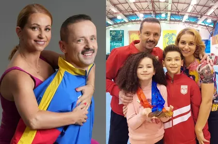 Simona și Marius Urzică, despre rolul de părinți. Ce relație are Andrei, fiul cel mare al campionului, cu frații vitregi: „A absolvit Academia Militară. Ne vizitează foarte des” / EXCLUSIV