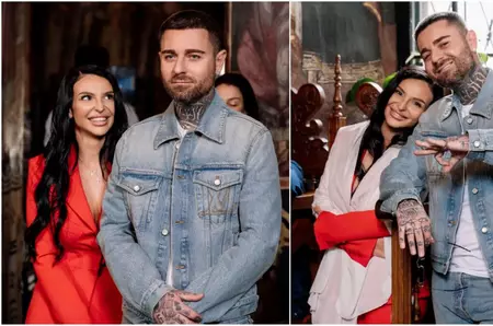 Francisca și TJ Miles și-au botezat fetița și au avut două perechi de nași. Ținutele lor au atras privirile: "Fetița noastră are niște nași Big Blană"