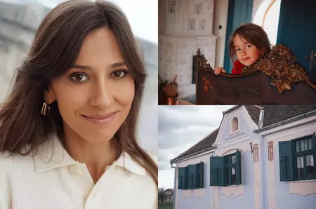 Cum arată casa din Viscri a Danei Rogoz după renovare. Mai au de amenajat doar curtea: „Este minunat. Pomii plantați de noi au înmugurit!”