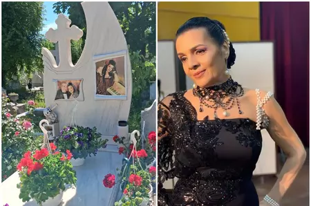 Dorul de soția lui îl macină în fiecare zi! Cum i-a împodobit Aurel Pădureanu mormântul regretatei Cornelia Catanga și ce observă cei care trec pe lângă locul de veci: ”Am pus peste 10 ghivece cu flori / EXCLUSIV