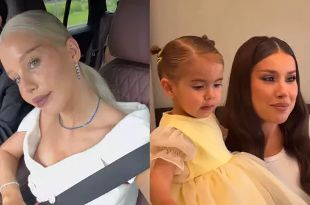 Carmen Grebenișan și-a botezat fiul, pe micuțul Kadri. Imagini de la biserică: influencerița și partenerul ei au ales ținute simple, iar Alina Ceușan a fost nașă / De ce petrecerea are loc mâine