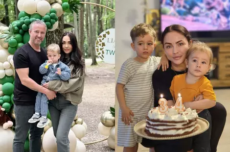 Cât de mari și frumoși au crescut băieții Corinei Caciuc și ai lui Laurențiu Reghecampf. Imagini cu familia reunită, la serbarea lui Liam: „Crește prea repede!”