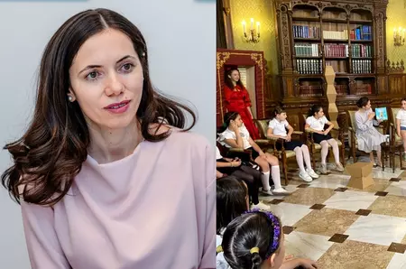 Mirabela Grădinaru a participat alături de copiii ei la evenimentele de la Palatul Cotroceni, de 1 Iunie. Imagini cu partenera lui Nicușor Dan împreună cu Antim și Aheea, în timp ce se jucau cu toți copiii invitați
