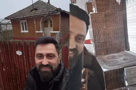 Cum arată casa în care a copilărit Orlando Zaharia. Este în Ialomița: „Mamaia mea trăiește, are 95 de ani!”