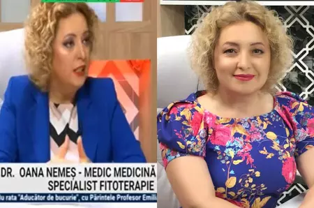 Oana Nemeş, prezentată drept „doctor” la Etno TV, nu este medic: „Deţinerea unei diplome de licenţă în medicină nu conferă dreptul de a exercita profesia” / CNA sesizează Poliția