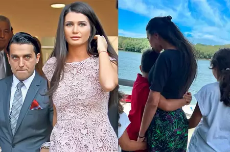 Imagini superbe cu cei doi copii ai Elenei Băsescu din căsnicia cu Bogdan Ionescu. Fostul ginere al lui Traian Băsescu, escapadă la mare cu Sofia și Traian