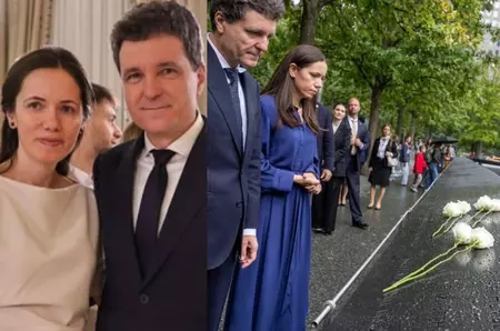 Cum au apărut Nicușor Dan și Mirabela Grădinaru la Memorialul 9/11 din New York. Au depus flori în memoria victimelor atentatelor teroriste din 11 septembrie 2001: „Nu îi vom uita niciodată”