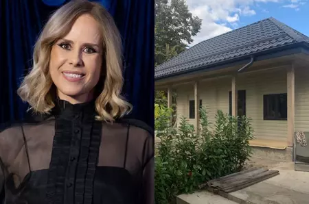 Cum arată casa de lângă pădure a Mihaelei Bilic. Se află pe Valea Prahovei și a fost construită în doi ani: „De la teorie la practică a fost cale lungă și cheltuială mare”
