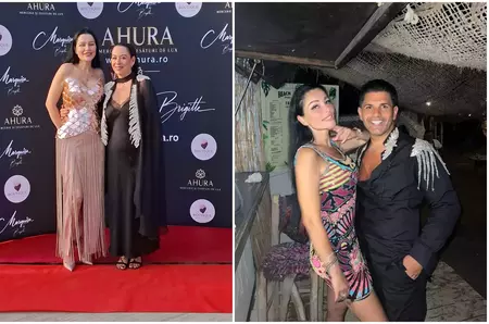 Sarah, fiica lui Brigitte Pastramă, a defilat pe podium, cu o rochie de mireasă din colecția mamei ei: ”N-a avut emoții, pentru că a fost modelul meu încă de la început și știe să meargă foarte bine” / EXCLUSIV