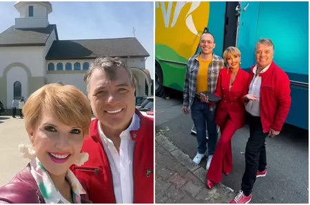 Cum răspunde Marina Almășan criticilor din online: „Niște persoane frustrate care nu înțeleg relația mea cu Sorin și o consideră ridicolă la vârsta noastră”. Ce spune vedeta despre planurile de nuntă / EXCLUSIV