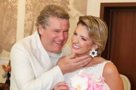 Florin Răducioiu s-a căsătorit cu Andreea, la un an după ce au amânat nunta: "Unele lucruri nu au nevoie de prea multe cuvinte. Am spus DA"