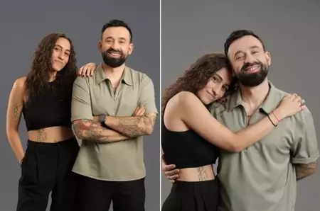 Zici că e din revistă! Așa arată casa în care locuiesc Oase și Maria de la Power Couple 2026. Bucătărie modernă în nuanțe de gri, living cu o canapea uriașă pentru seri de filme și două pisici care dau suflet casei