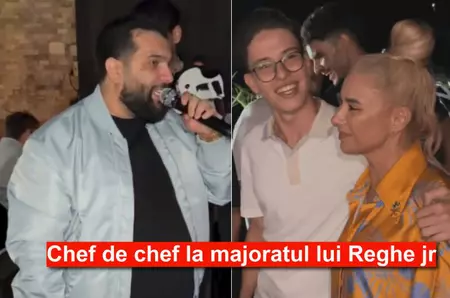 Imagini de la majoratul grandios al lui Laurențiu Reghecampf Jr! Cine a venit la petrecere! Fiul impresarei Anamaria Prodan a împlinit 18 ani și e de nerecunoscut! Tzancă Uraganul și Vali Vijelie au făcut show