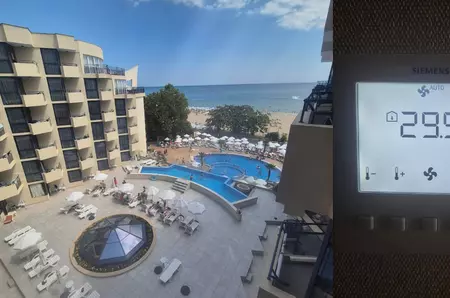 O familie de români a plătit 1.450 de euro pentru o vacanță la un hotel de 4 stele din Bulgaria: „Am primit niște ventilatoare… la 4 stele, deloc ieftin!”